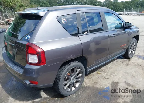 2016 Jeep Compass 75Th Anniversary из США, поврежденный, VIN 1C4NJDBB4GD692954